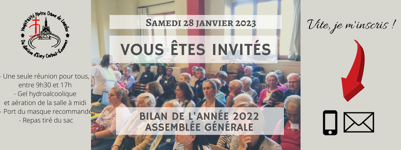 Invitation Bilan annee AG 28 01 23