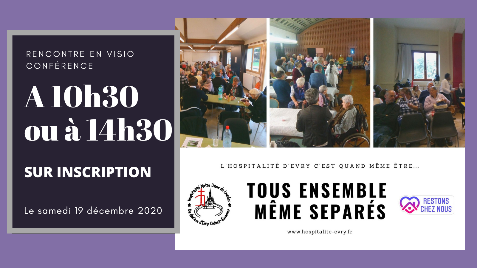 Rencontre en visio conférence samedi 19 12 2020