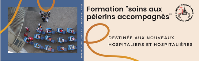 Formation soins pèlerins accompagnés